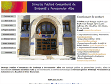 Tablet Screenshot of dpcepalba.ro